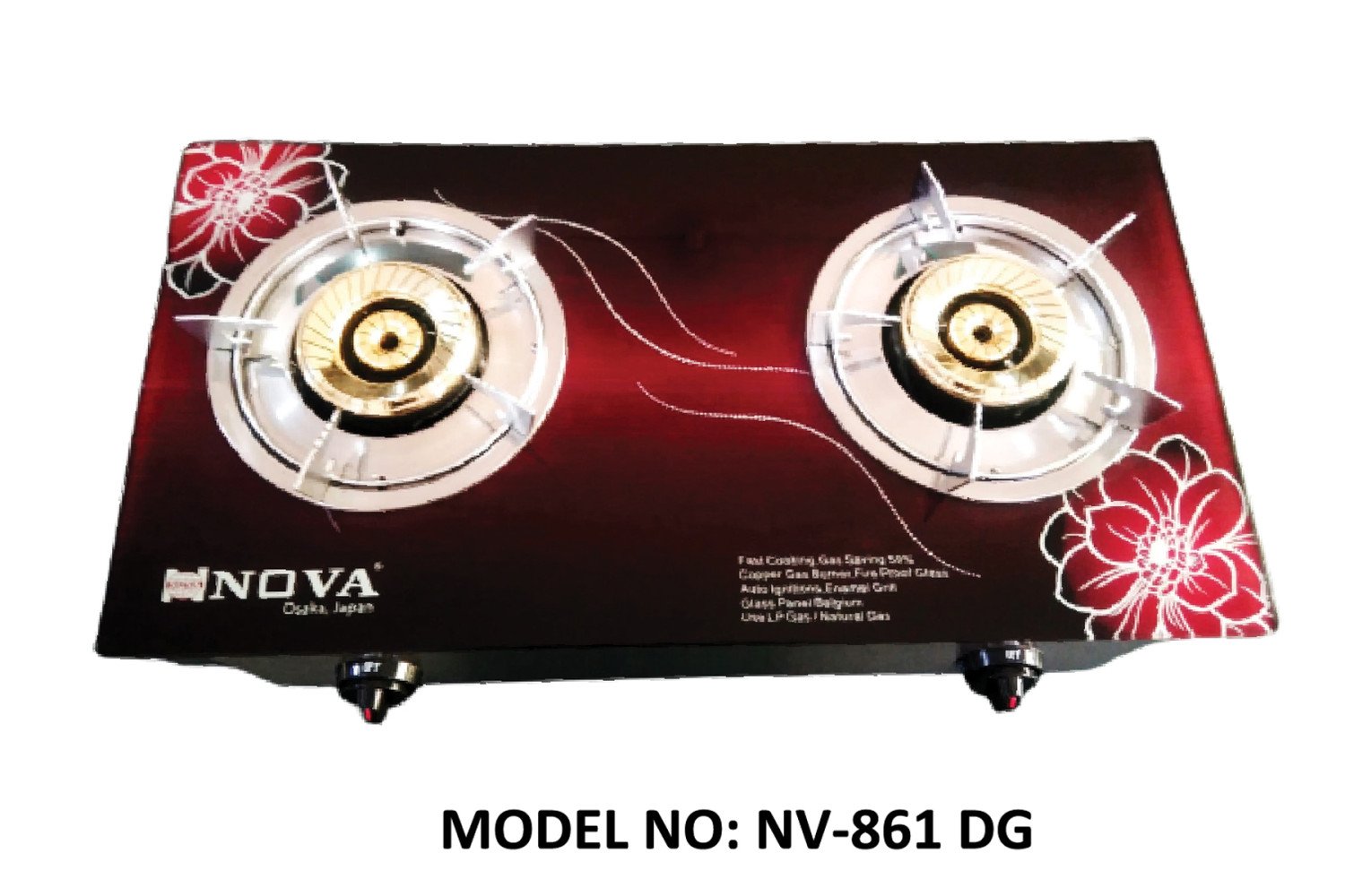 NOVA Gas Stove Double Burner