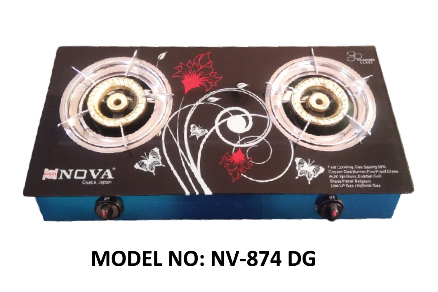 NOVA Gas Stove Double Burner