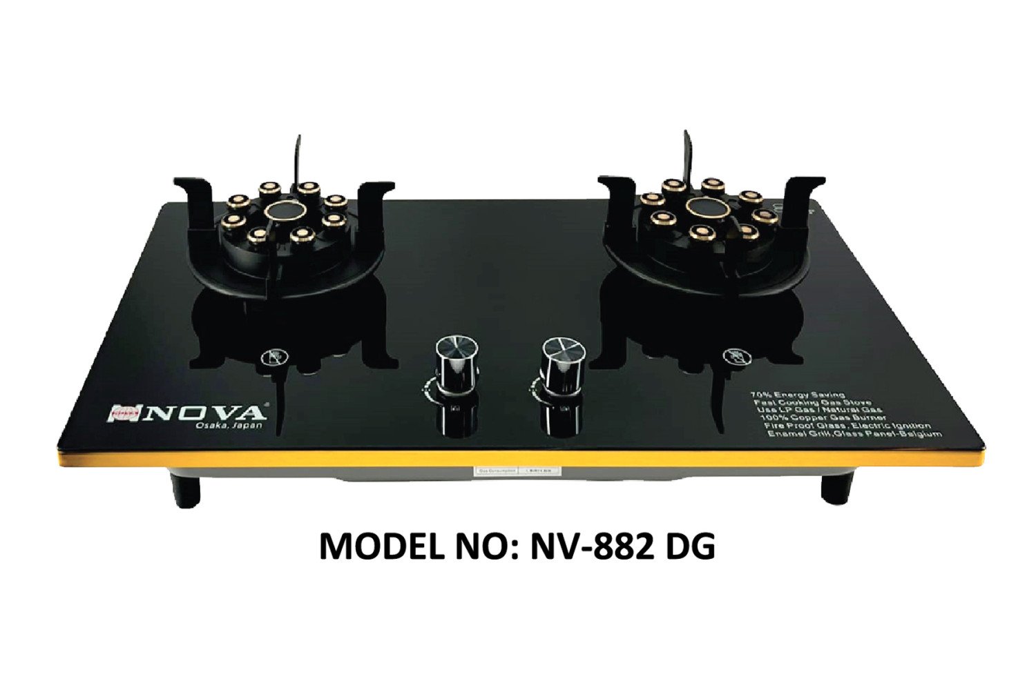 NOVA Gas Stove Double Burner