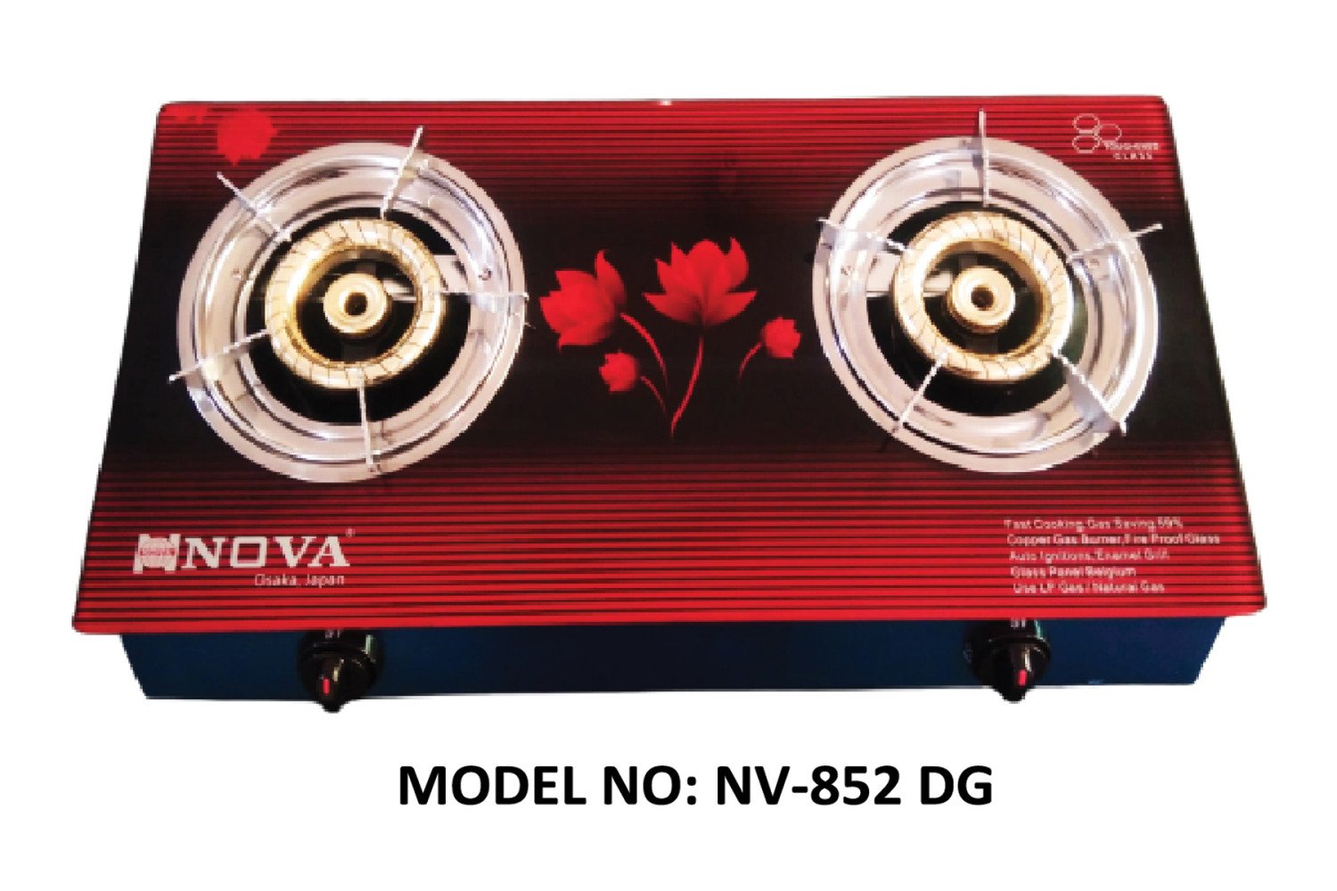 NOVA Gas Stove Double Burner