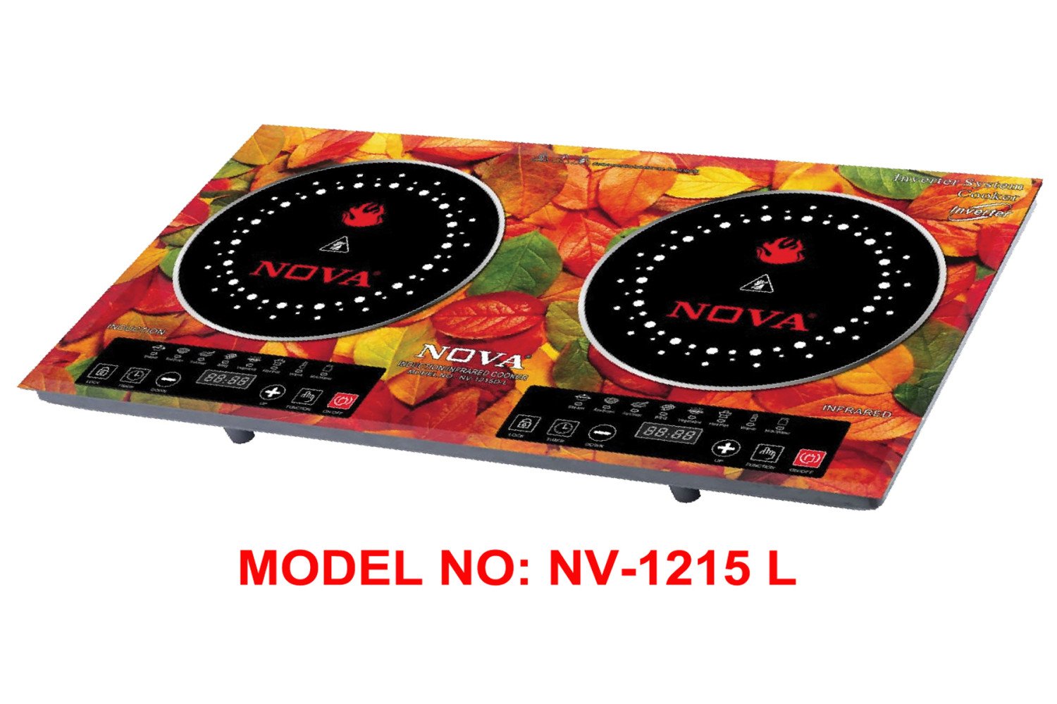 NOVA Infrared & Induction Cooker
