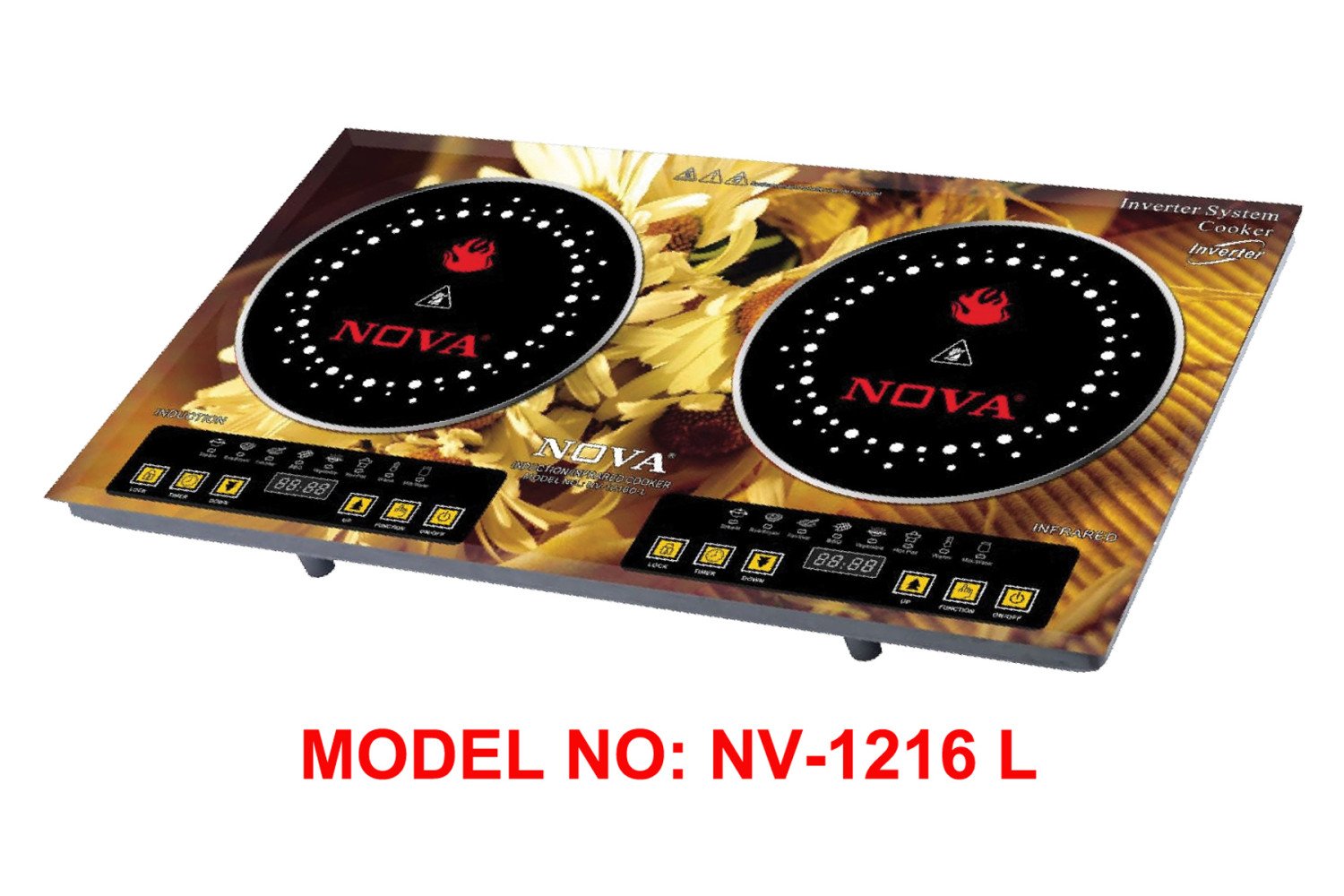 NOVA Infrared & Induction Cooker