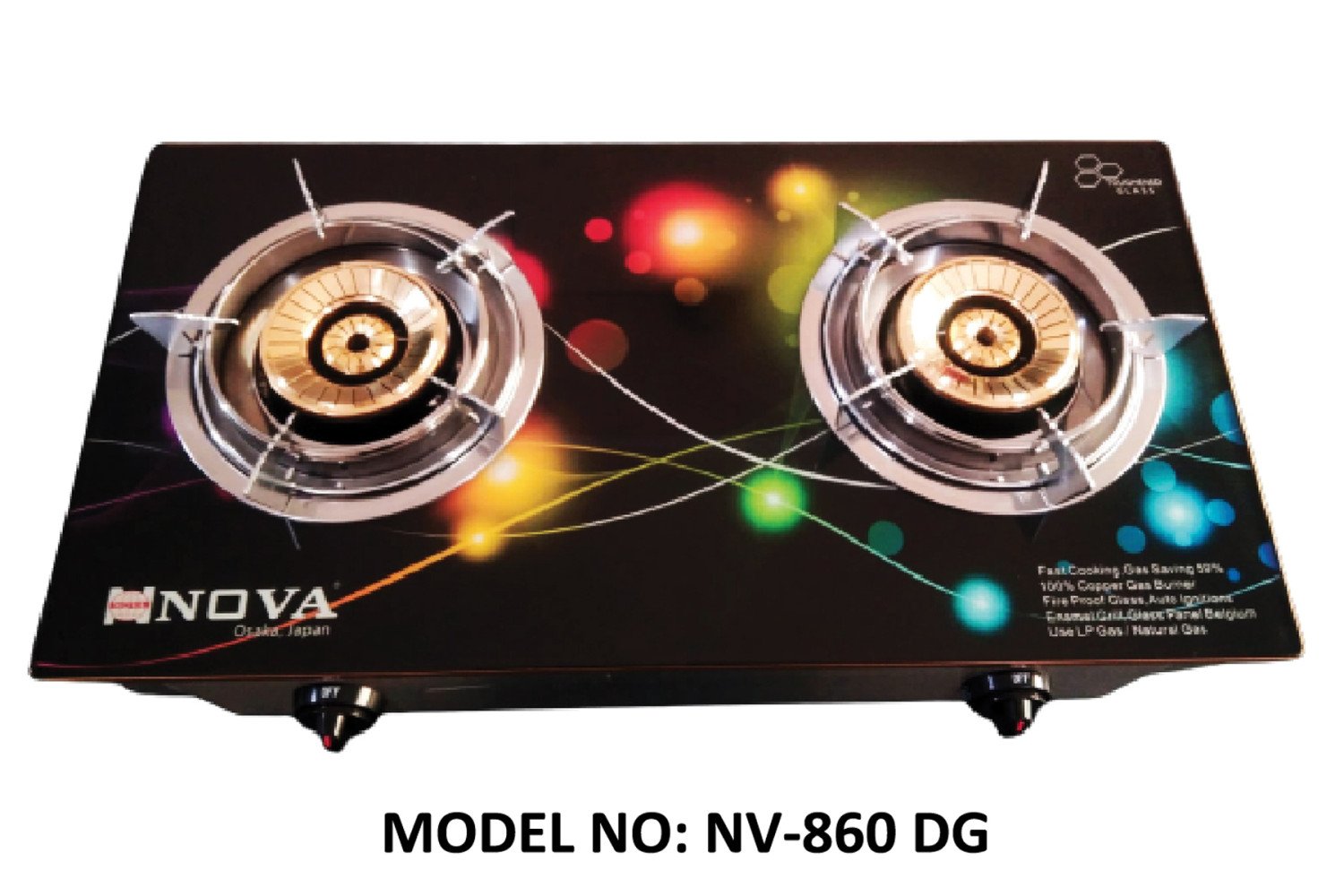 NOVA Gas Stove Double Burner