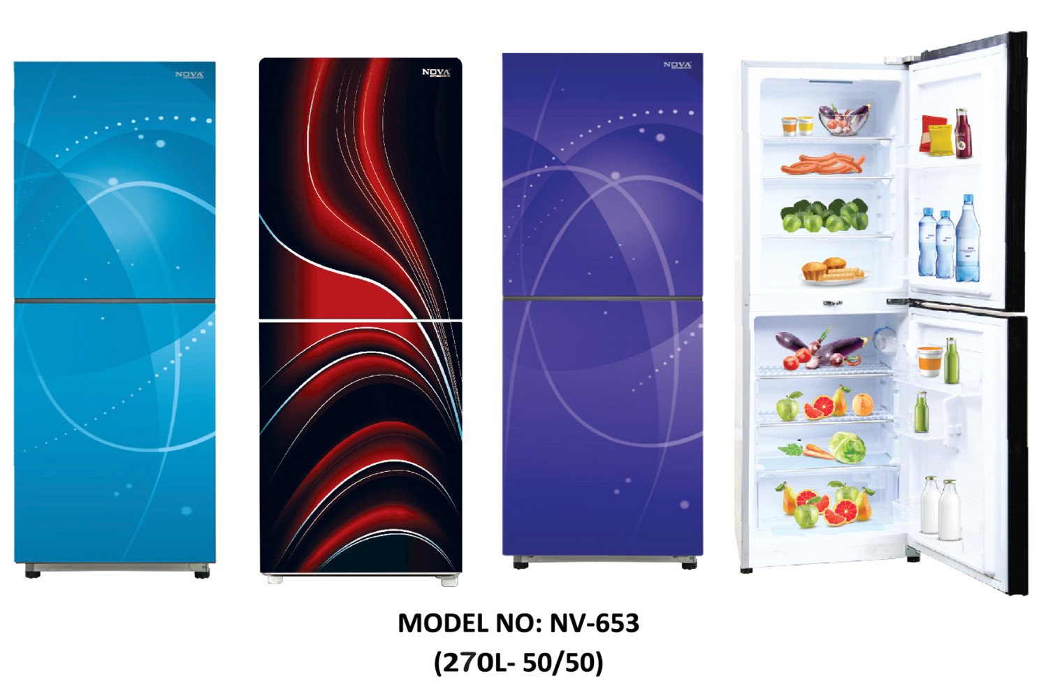 NOVA Refrigerator  270LTR