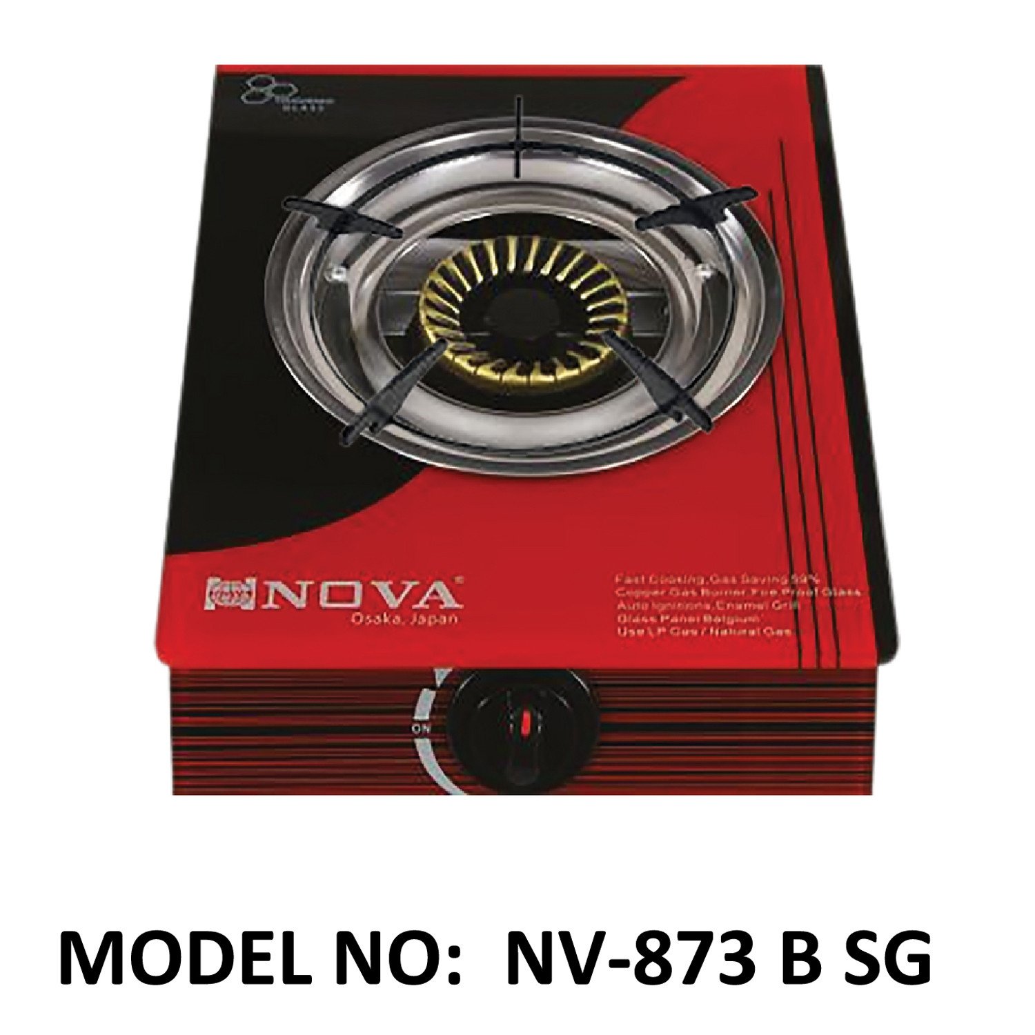 NOVA Gas Stove Single Burner