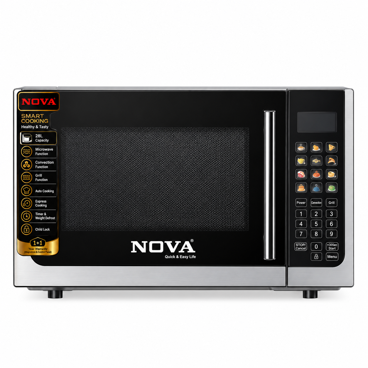 NOVA Microwave Oven with Grill – NV-1105-L