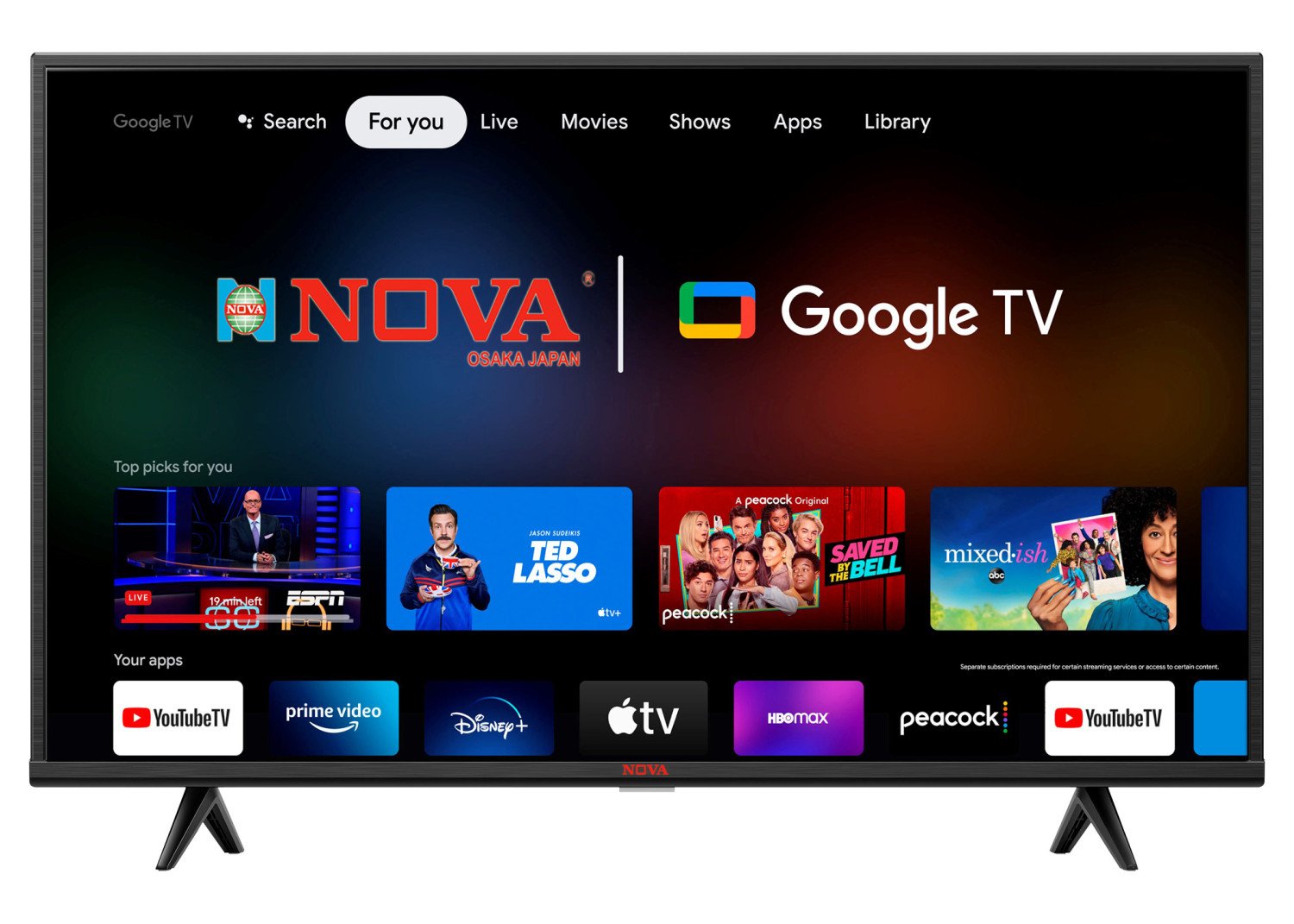 NOVA Google Android TV 85"