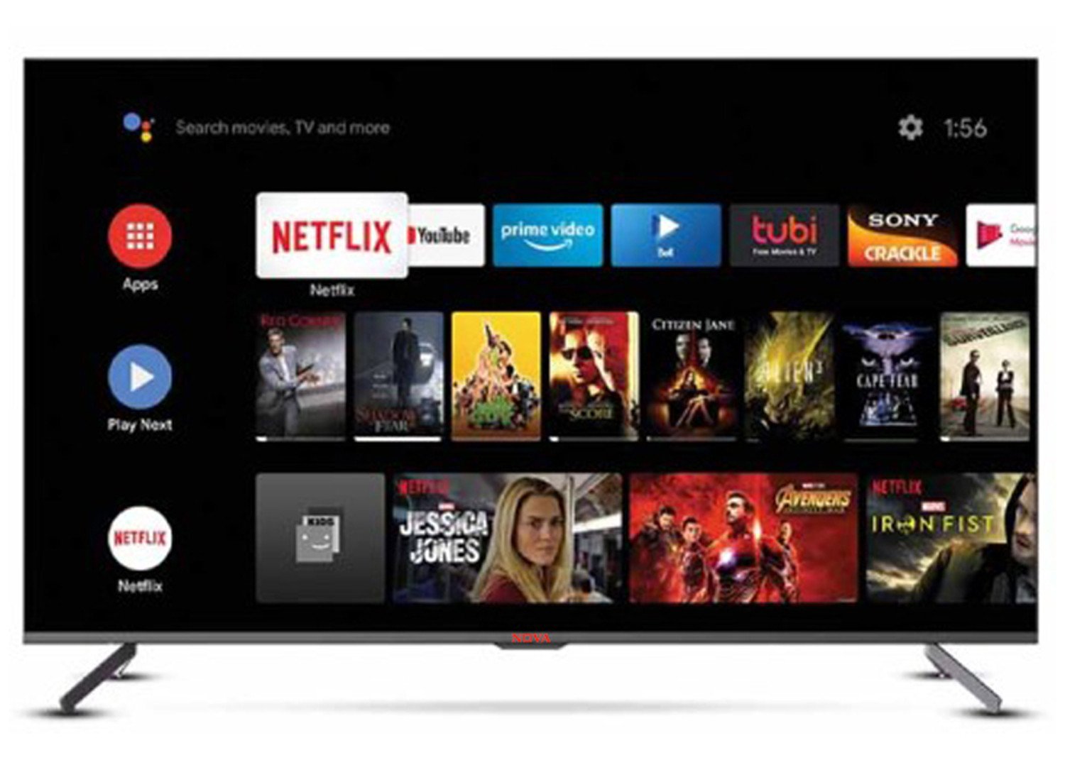 NOVA Google Android TV 43"